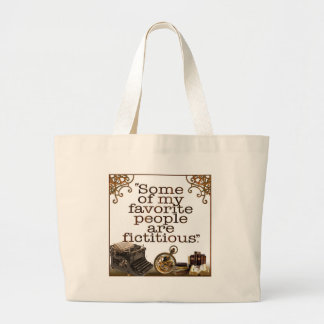 Bolso De Tela Gigante Amantes de Libros / Escritores y Autores