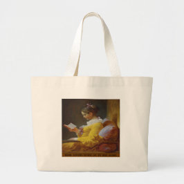Bolso De Tela Gigante Amantes de los libros nunca se acuestan solos - Bo