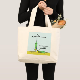 Bolso De Tela Gigante Amantes divertidos del arte del dibujo animado de