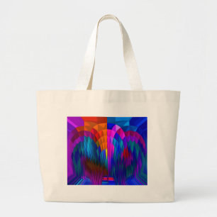Bolso De Tela Gigante Amar