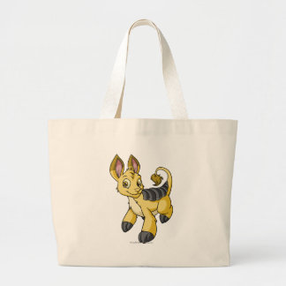 Bolso De Tela Gigante Amarillo de Bori