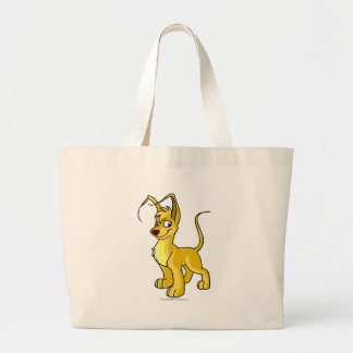 Bolso De Tela Gigante Amarillo de Gelert