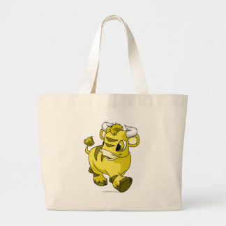 Bolso De Tela Gigante Amarillo de los Kau