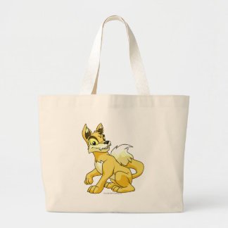 Bolso De Tela Gigante Amarillo de Lupe