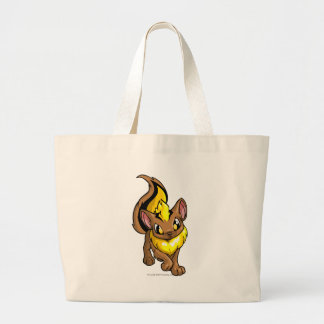 Bolso De Tela Gigante Amarillo de Xweetok