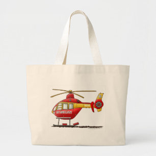 Bolso De Tela Gigante Ambulancia médica del helicóptero del rescate de