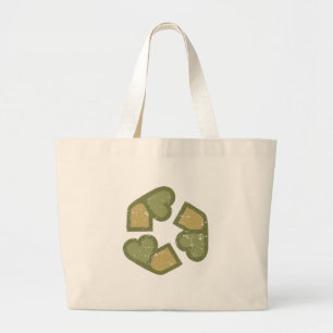 Bolso De Tela Gigante Ame reciclar