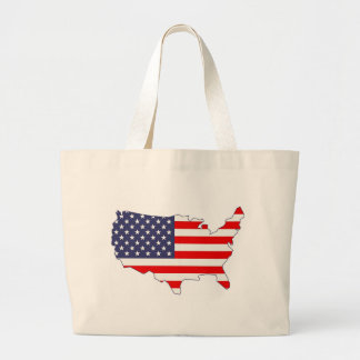 Bolso De Tela Gigante América