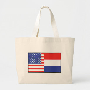 Bolso De Tela Gigante América Holanda