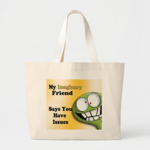Bolso De Tela Gigante Amigo imaginario