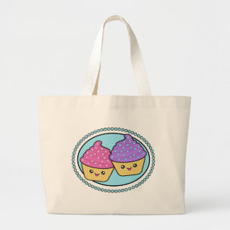 Bolso De Tela Gigante Amigos de la tarta de Kawaii