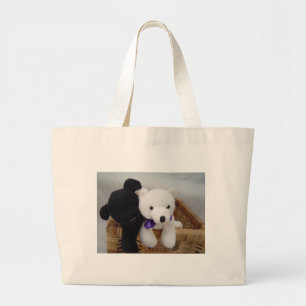 Bolso De Tela Gigante Amigos Peludos Acogedores