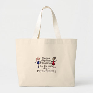 Bolso De Tela Gigante Amistad