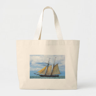 Bolso De Tela Gigante Amistad Bajo Vela