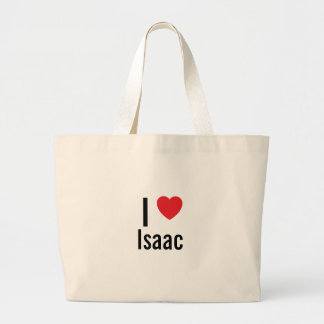 Bolso De Tela Gigante Amo a Isaac