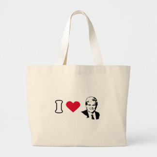 Bolso De Tela Gigante Amo a Newt Gingrich