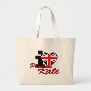 Bolso De Tela Gigante Amo a princesa Kate