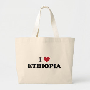 Bolso De Tela Gigante Amo Etiopía