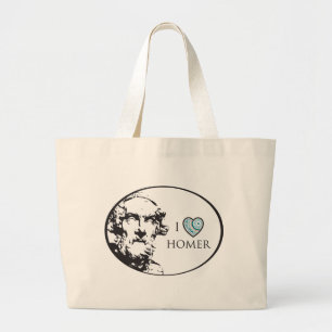 Bolso De Tela Gigante Amo home run