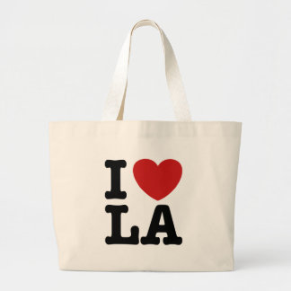 Bolso De Tela Gigante Amo LA
