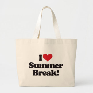 Bolso De Tela Gigante ¡Amo las vacaciones de verano!