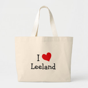 Bolso De Tela Gigante Amo Leeland
