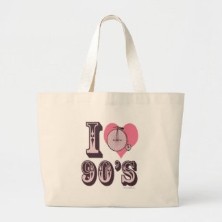 Bolso De Tela Gigante Amo los años 1890