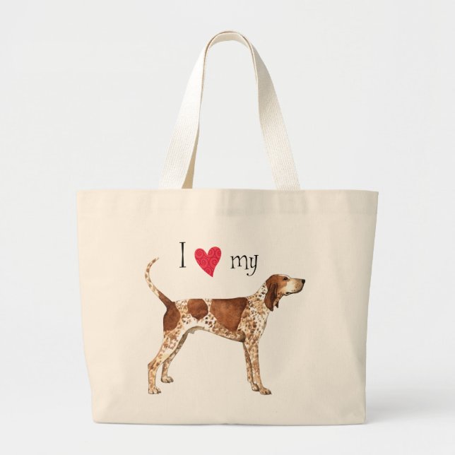 Bolso De Tela Gigante Amo mi Cocina Americana en Inglés (Frente)