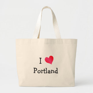 Bolso De Tela Gigante Amo Portland