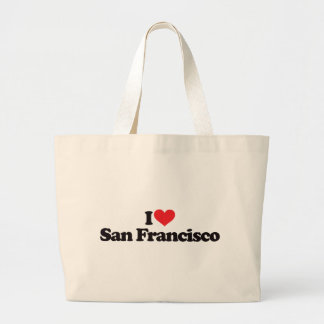 Bolso De Tela Gigante Amo San Francisco
