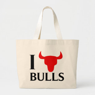 Bolso De Tela Gigante Amo toros