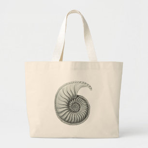 Bolso De Tela Gigante Amonita