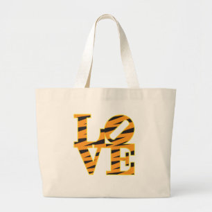 BOLSO DE TELA GIGANTE AMOR