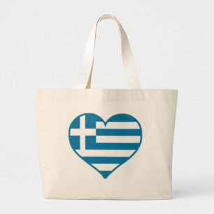 Bolso De Tela Gigante Amor a Grecia