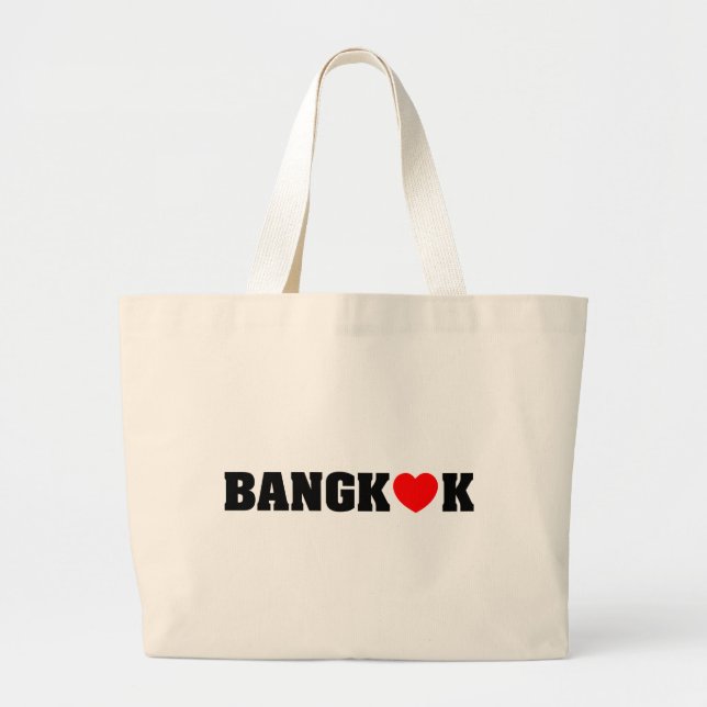 BOLSO DE TELA GIGANTE AMOR BANGKOK (Frente)
