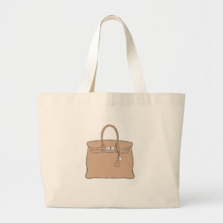 Bolso De Tela Gigante Amor de Birkin