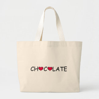 BOLSO DE TELA GIGANTE AMOR DEL CHOCOLATE