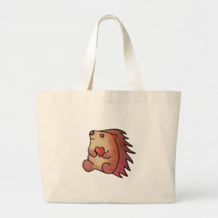 Bolso De Tela Gigante ¡Amor del erizo!