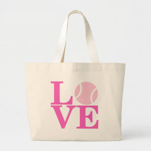 Bolso De Tela Gigante AMOR del tenis del as