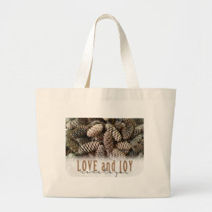 Bolso De Tela Gigante Amor por vacaciones rusas y cono de alegría