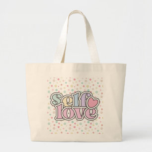 Bolso De Tela Gigante Amor Propio Empoderante
