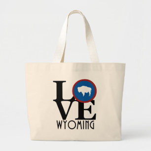 Bolso De Tela Gigante AMOR Wyoming
