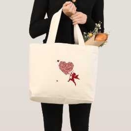 Bolso De Tela Gigante Amor y romance - Especial del Día de San Valentín