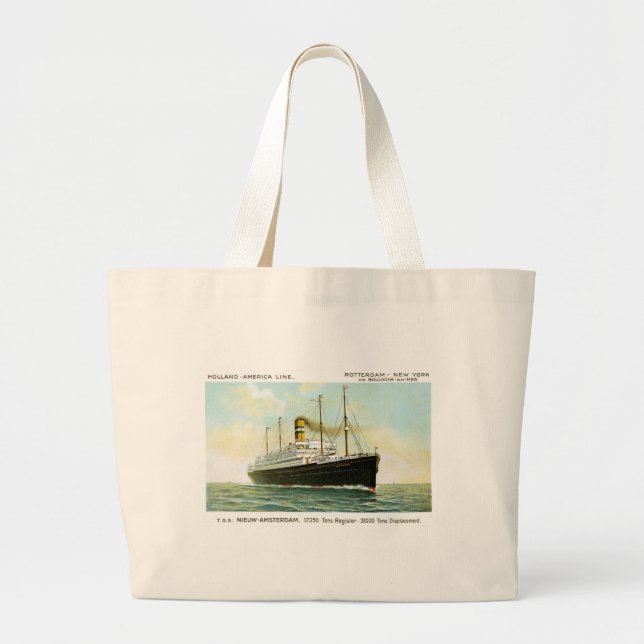 Bolso De Tela Gigante Ámsterdam Nieuw de 1906 (Frente)