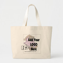 Bolso De Tela Gigante Añadir el LOGO de su empresa como regalo de client