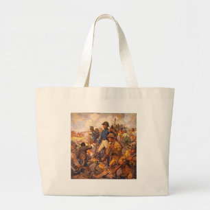 Bolso De Tela Gigante Andrew Jackson durante la batalla de New Orleans