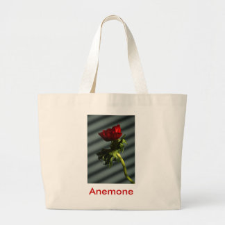 Bolso De Tela Gigante Anémona roja