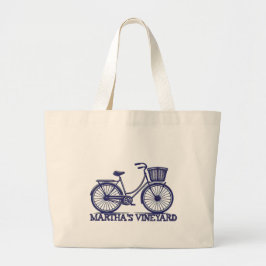 Bolso De Tela Gigante Anfitrión de vacaciones en bicicleta en Martha's V