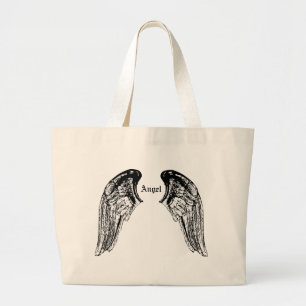 Bolso De Tela Gigante ángel