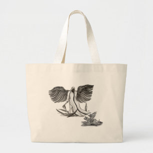 Bolso De Tela Gigante Angel Uriel
